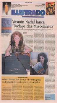Yasmin Nadaf nos Jornais