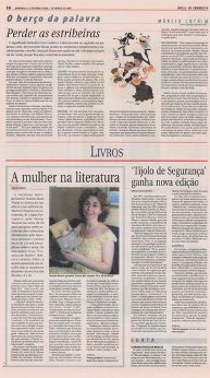 Yasmin Nadaf nos Jornais